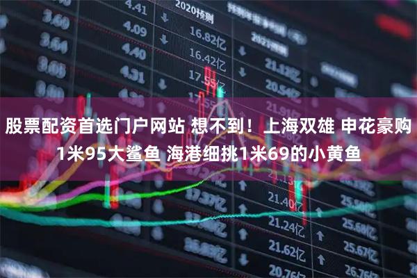 股票配资首选门户网站 想不到！上海双雄 申花豪购1米95大鲨鱼 海港细挑1米69的小黄鱼